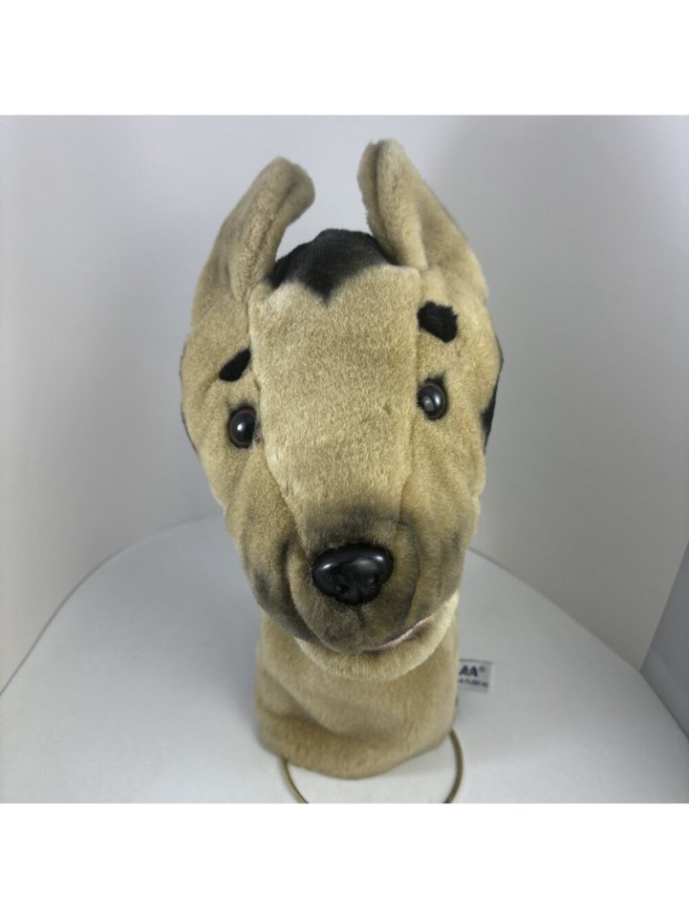 Vintage A & A Plush Inc. Puppet Vintage Dog German Shepherd Stuffed animal story - Picture 3 of 7